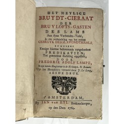 Het heilige bruydt cieraat de bruyloftsgasten 1764